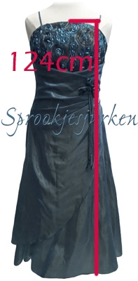 galajurk metallic 2 blauw/groen