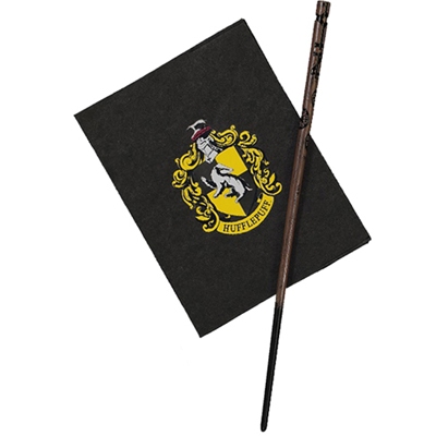 Harry Potter (Huffelpuf Hufflepuff) met accessoires!