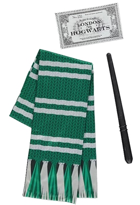 Harry Potter (Zwadderich Slytherin) met accessoires!