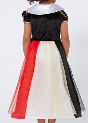 Hartenkoningin (uit Alice in Wonderland) met kroon