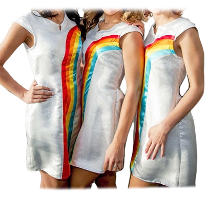 K3 regenboogjurk 2