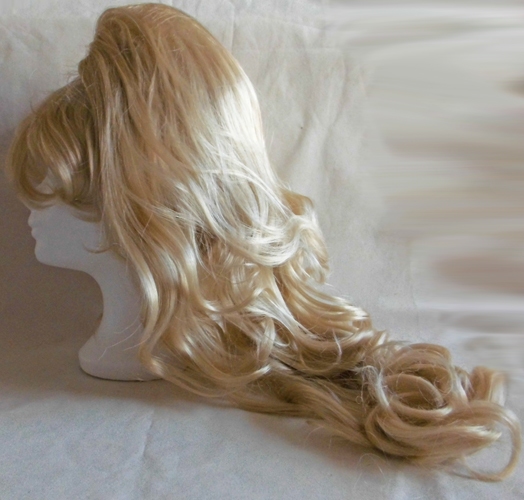 luxe 2-delige pruik blond voor meerdere stylen