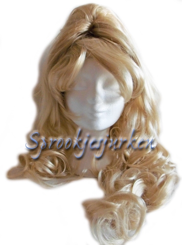 luxe 2-delige pruik blond voor meerdere stylen