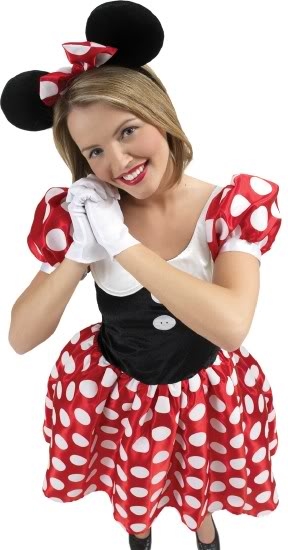 Minnie Mouse rood