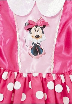 Minnie Mouse roze met haarband