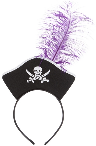 piratenkostuum met haarbandhoedje
