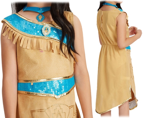 Pocahontas 1 met halsketting