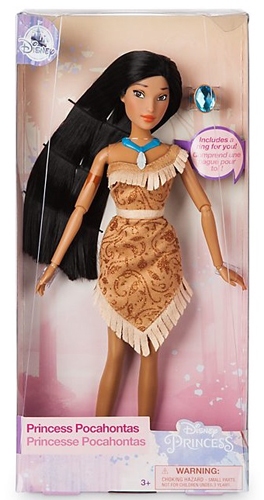 Pocahontas Disney pop met een ring