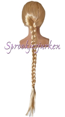 pruik Rapunzel vlechtpruik