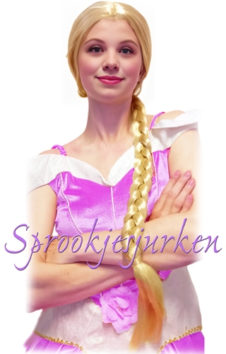 pruik Rapunzel vlechtpruik