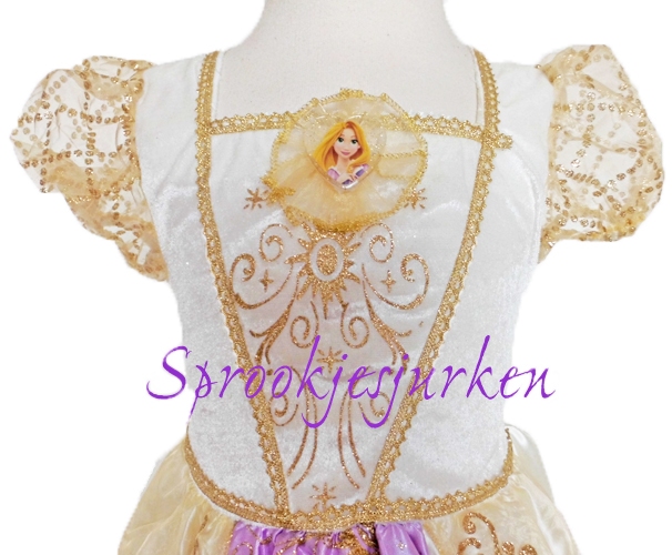 Rapunzel bruidsjurk