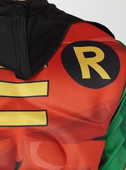 Robin met oogmasker