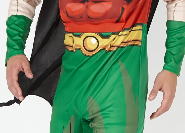 Robin met oogmasker