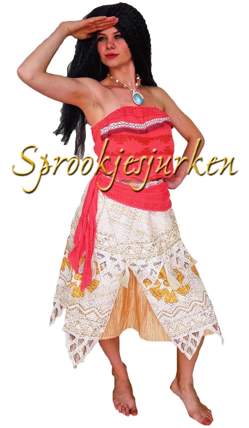Vaiana (Moana) top en rok