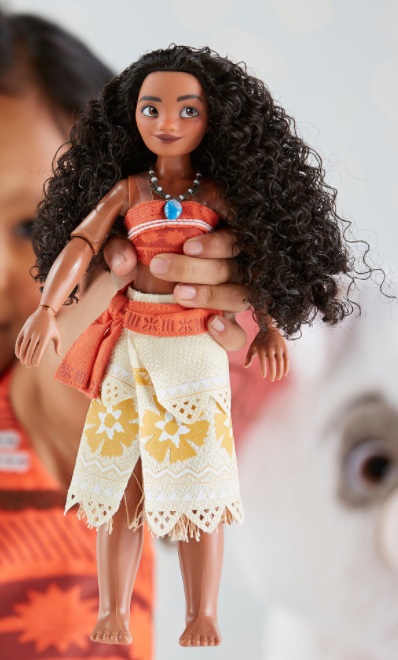 Vaiana pop Disney Moana met poppenborstel