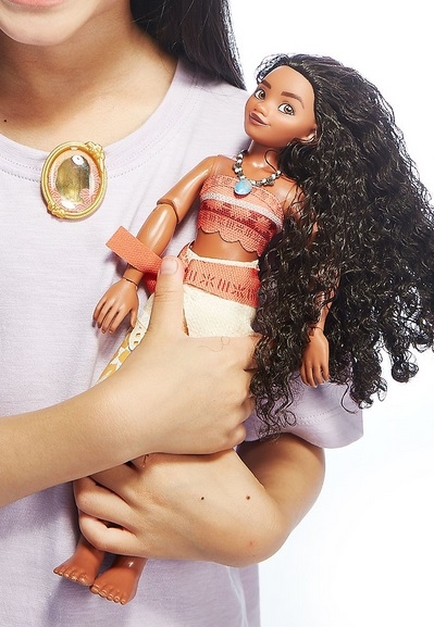 Vaiana pop Disney Moana met poppenborstel