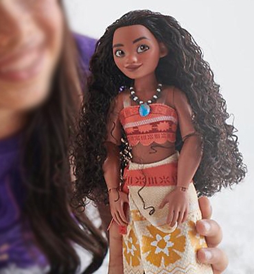 Vaiana pop Disney Moana met poppenborstel