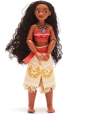 Vaiana pop Disney Moana met poppenborstel
