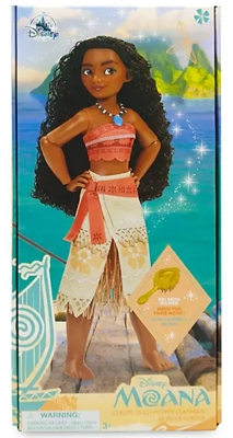 Vaiana pop Disney Moana met poppenborstel