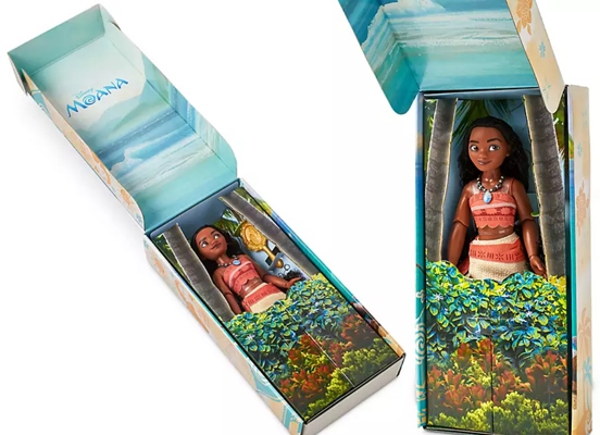 Vaiana pop Disney Moana met poppenborstel