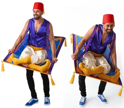 vliegend tapijt kostuum (Aladdin)