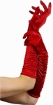 handschoenen rood gerimpeld