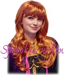 Anna Frozen 2 pruik
