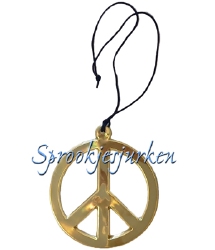 hippie ketting XL Peace