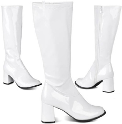 laarzen disco/gogo wit, Mix&Match
