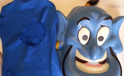muts blauw (voor onder masker)