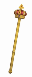 scepter staf koning (ca. 55 cm lang)