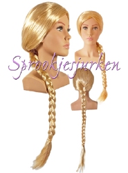 Rapunzel vlechtpruik