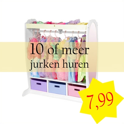 10 of meer kinderjurken huren