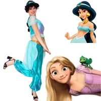 Rapunzel & Jasmine